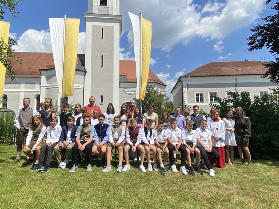 Gruppenbild Firmung 11 Uhr