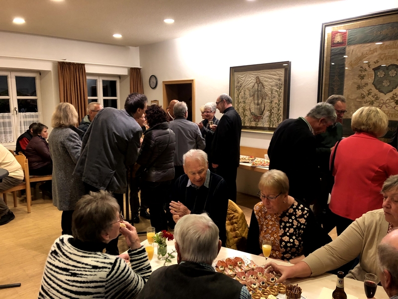 Empfang im Pfarrheim 2