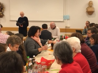 Beginn mit einem Gebet