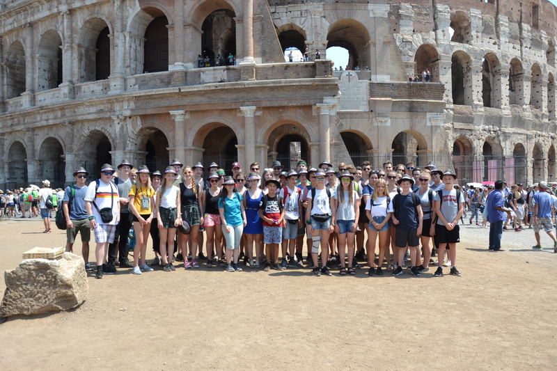 180730 Ministrantenwallfahrt Rom 2018 Gruppenfoto klein